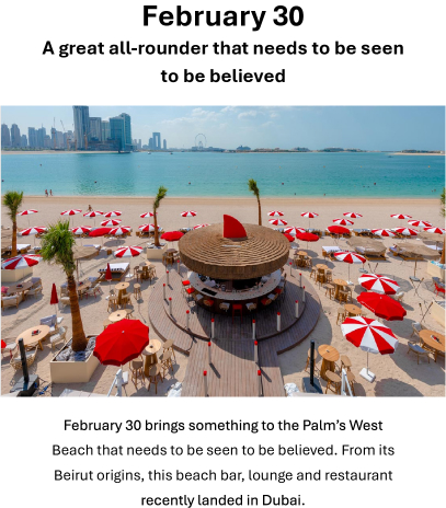 February 30 Dubai